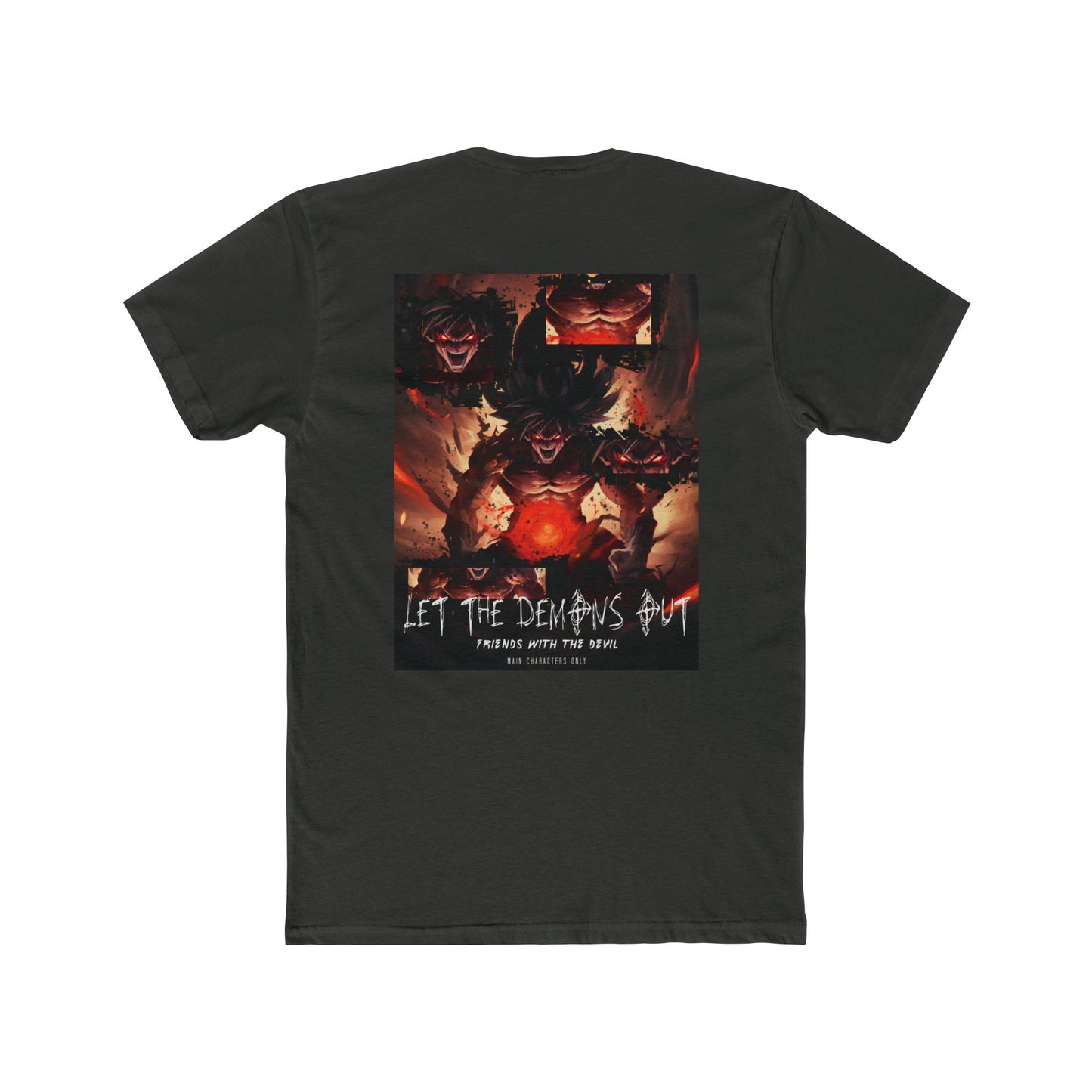 Demon Goku Cotton Crew Tee