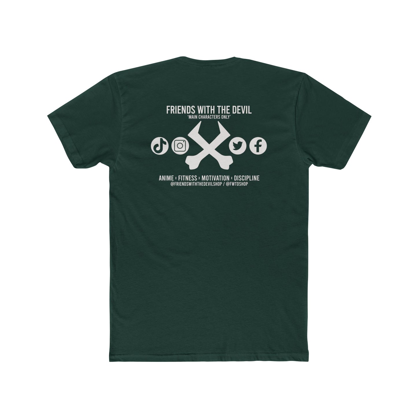 Social Support Cotton Crew Tee
