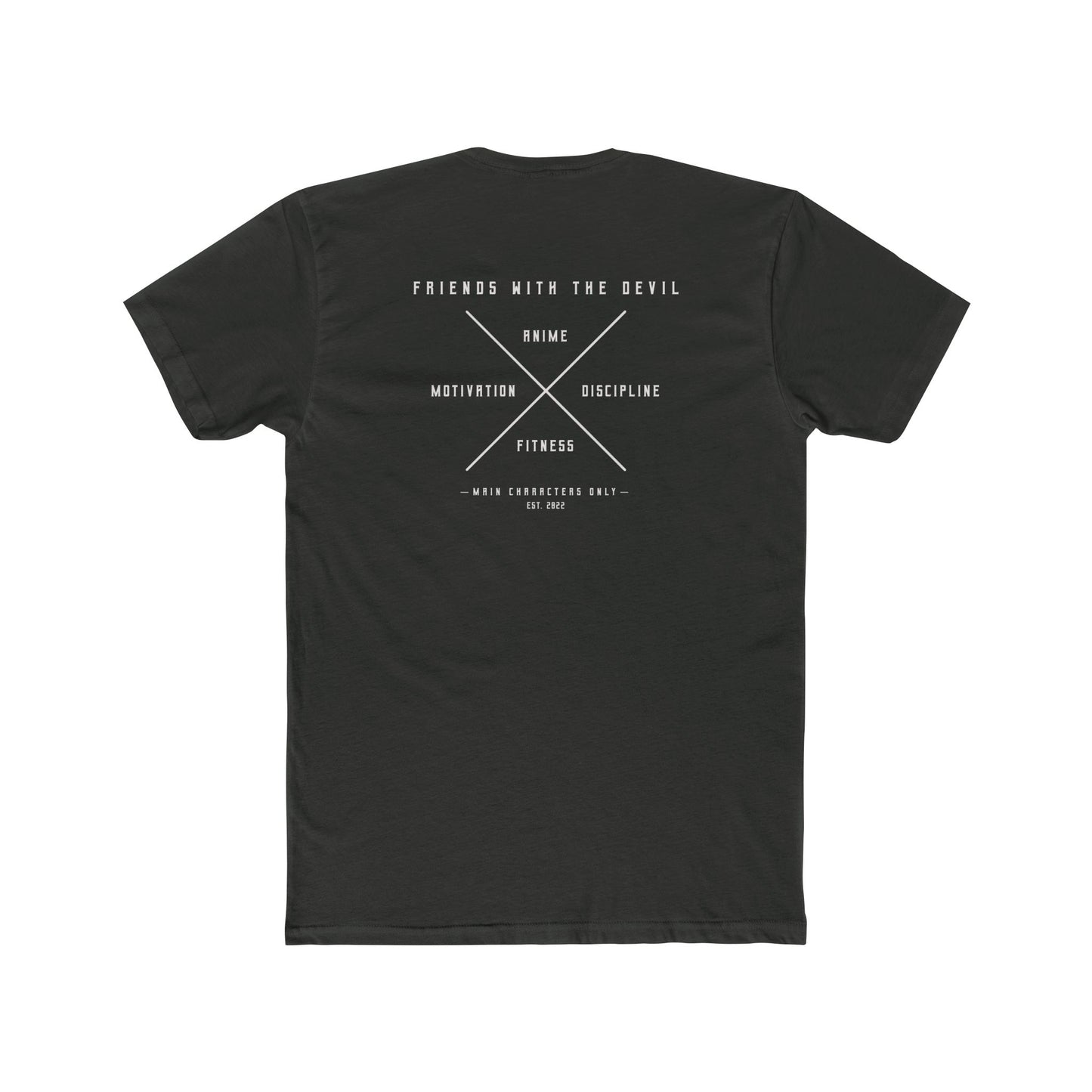 Motivation x Discipline Cotton Crew Tee