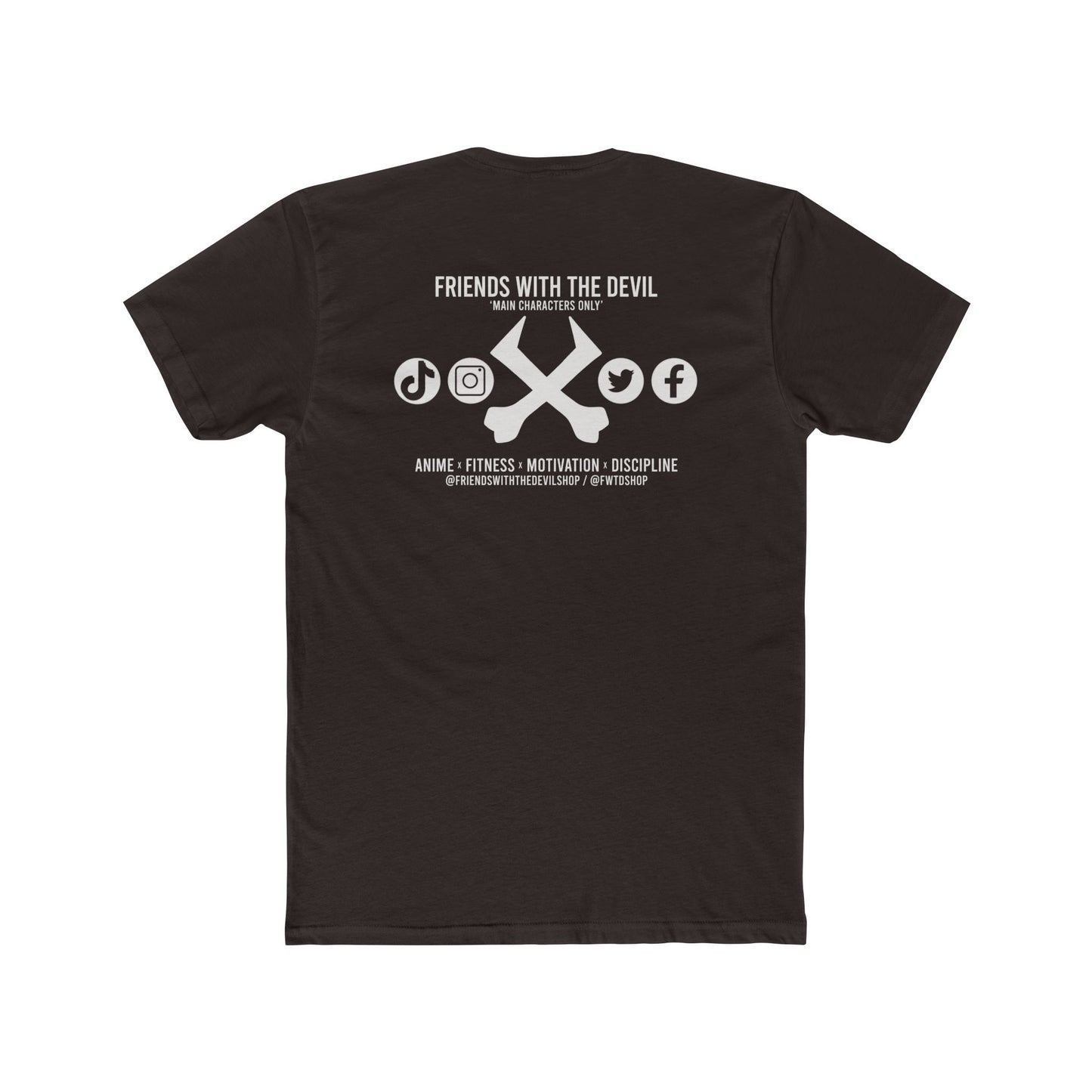 Social Support Cotton Crew Tee