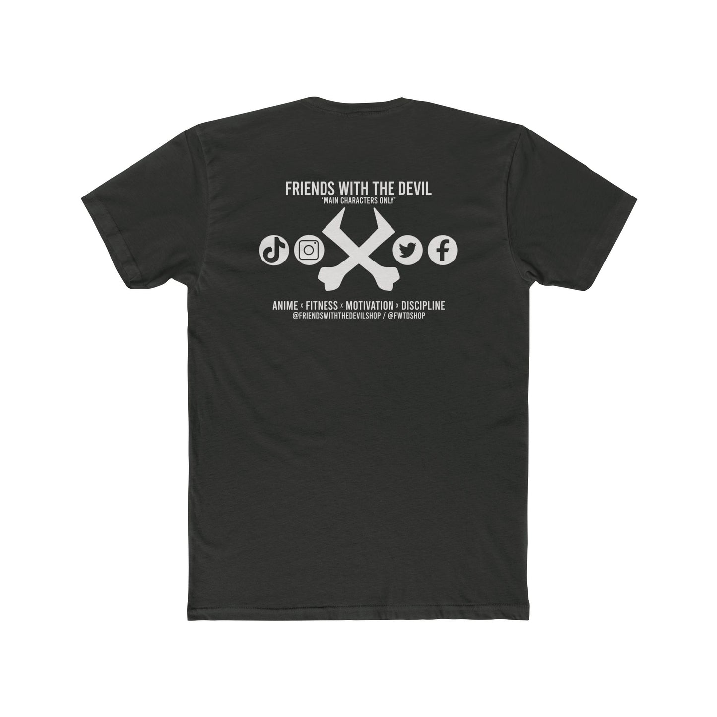 Social Support Cotton Crew Tee
