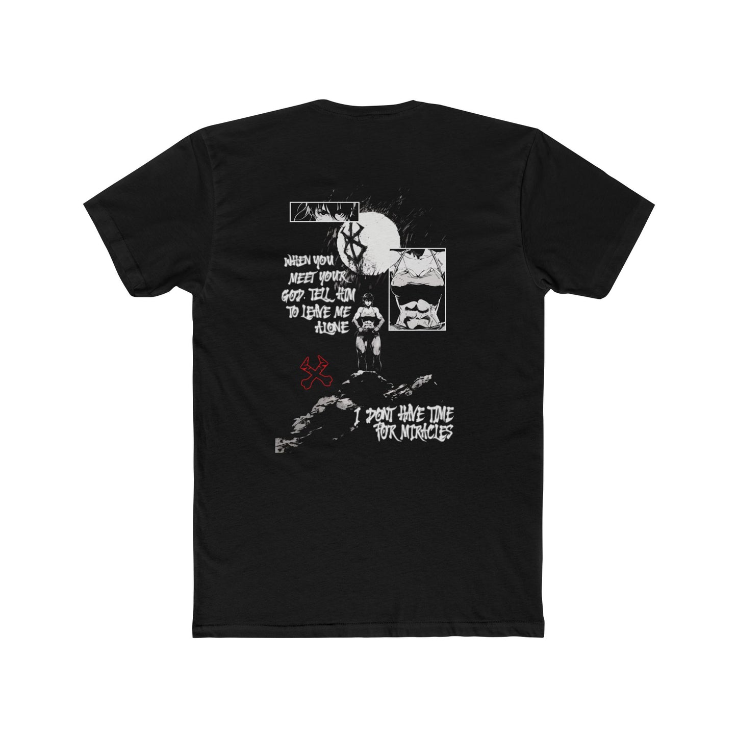No Miracles Cotton Crew Tee