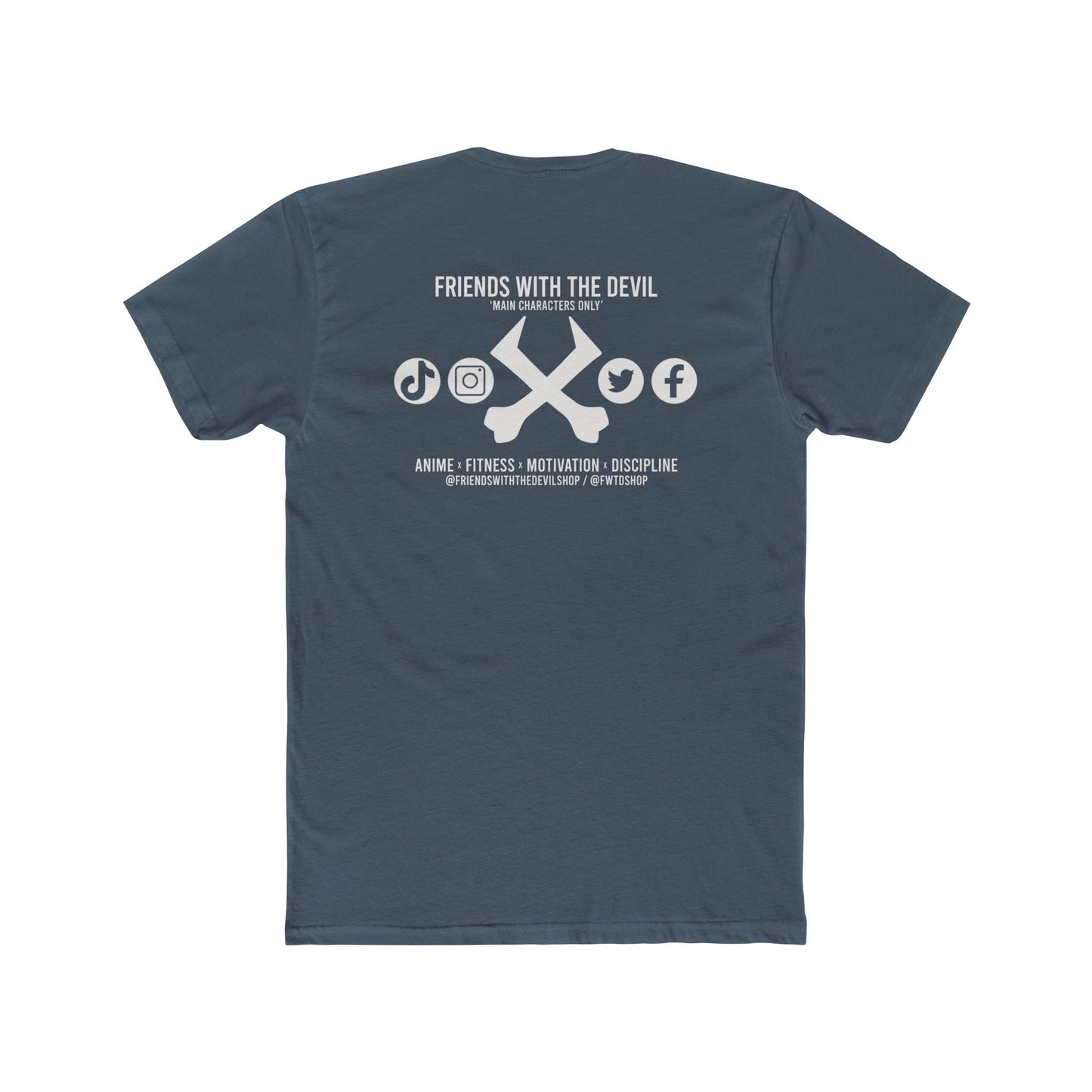 Social Support Cotton Crew Tee