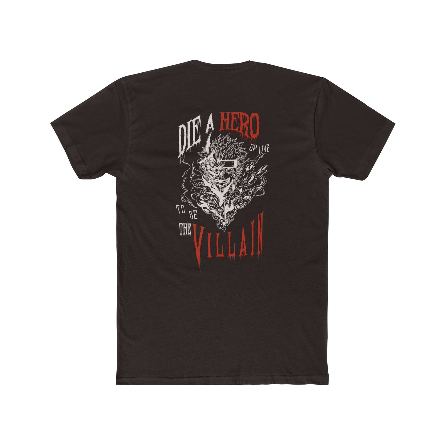 Hero or Villain Cotton Crew Tee