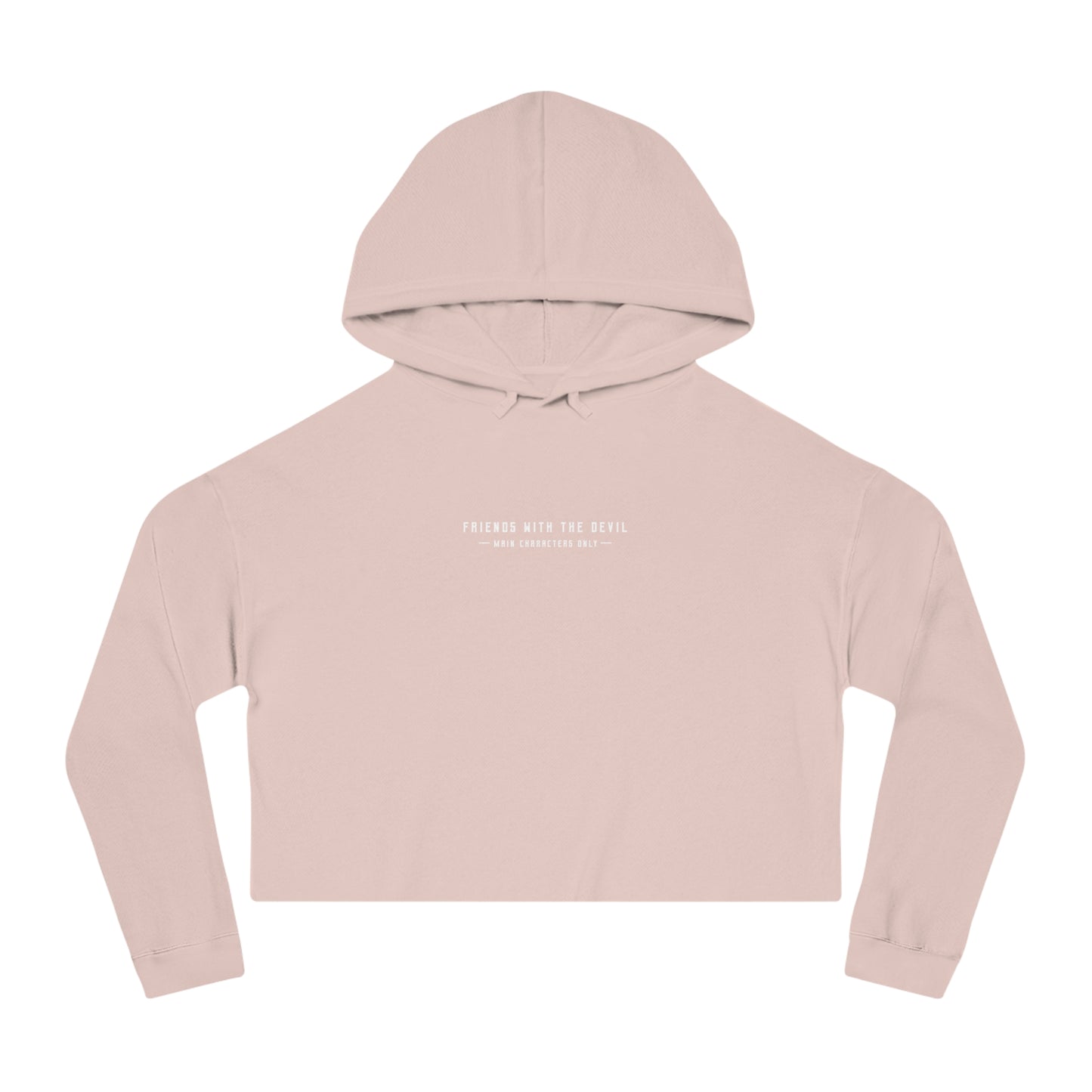 Muscle Mommy Cropped Hooded Sweatshirt