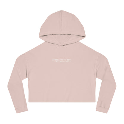 Muscle Mommy Cropped Hooded Sweatshirt