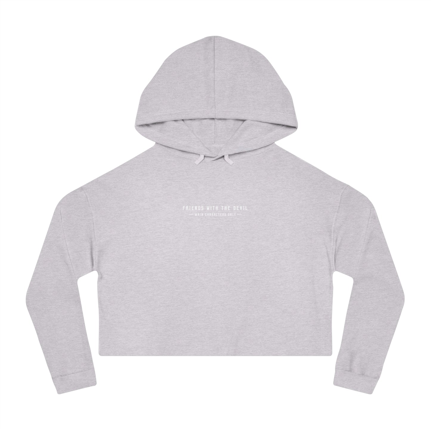 Muscle Mommy Cropped Hooded Sweatshirt