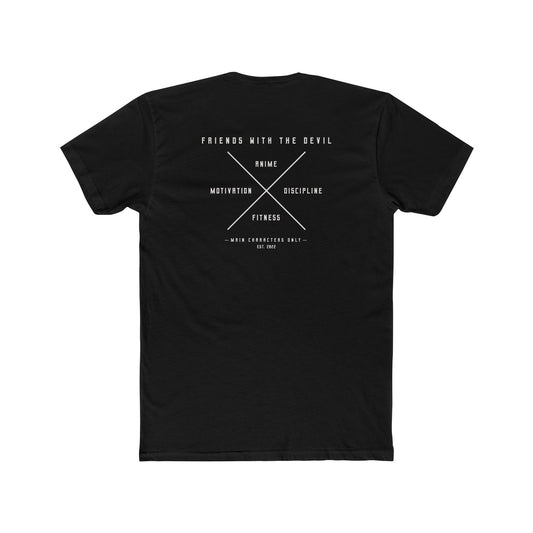 Motivation x Discipline Cotton Crew Tee